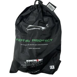 Tiger Grip Total Protection Overshoe with Toe Cap Large Durable Rubber Safe